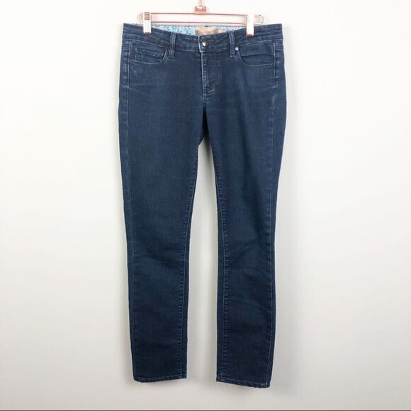 PAIGE | Skyline Skinny Dark Denim Jeans Women’s Size 27 (4) - Picture 1 of 7